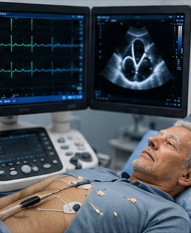 2D Echo and ECG Service at Krivaa's Diagnostics Thane West